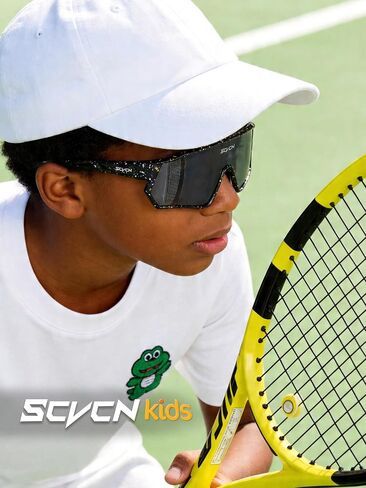 SCVCN Kids Baseball Sunglasses Polarized Boys Girls Age 6-12, Youth Baseball Glasses UV400 TR90 Sports Cycling S9036 in Saudi Arabia