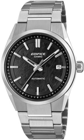Casio Edifice EFK110D-1A مينا كهربائي أسود أوتوماتيكي من الفولاذ المقاوم للصدأ in Kuwait