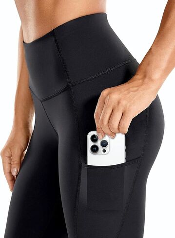 FEYHAY 3Pcs Capri Leggings High Waist Tummy Control 7/8 Workout Yoga Tights Pants in Saudi Arabia
