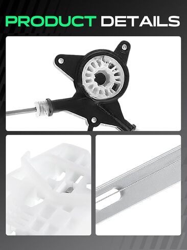 YHTAUTO Front Power Window Regulator Driver Side Without Motor for Mazda CX-7 2007-2012, Sport Utility in Saudi Arabia