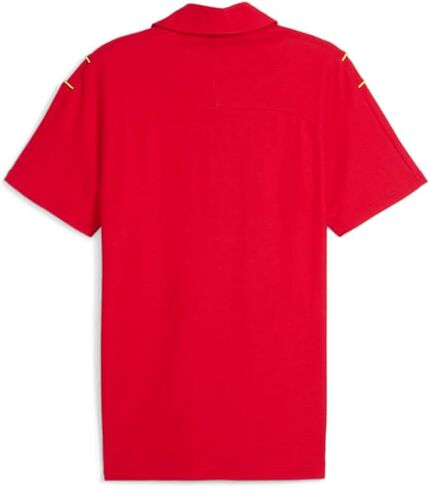 PUMA Mens Scuderia Ferrari Race Mt7 Short Sleeve Shirt Casual Casual - Red in Kuwait