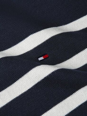 قميص بولو رجالي بأكمام قصيرة من القطن خفيف الوزن من Tommy Hilfiger in Kuwait