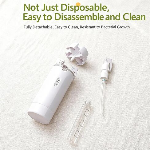 4 in 1 Travel Dispenser Bottle,4 Pack 30ML Travel Bottles for Toiletries, Leak Proof Travel Size Containers (White, OneSize) in Saudi Arabia
