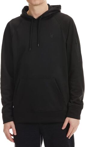Spyder Men's Tech Fleece Hoodie Black M in Kuwait