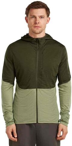 سترة Icebreaker Merino Blend 200 RealFleece™ Descender بأكمام طويلة وسحاب in Kuwait