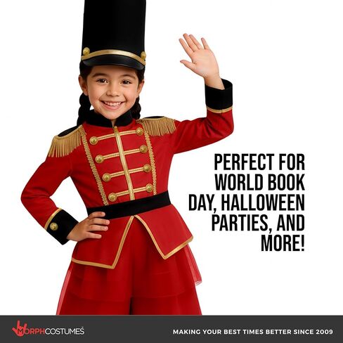 Morph Nutcracker Costume Girls, Nutcracker Kids Costume, Ringmaster Costumes Kid Girls, World Book Day Costumes For Kids in Saudi Arabia