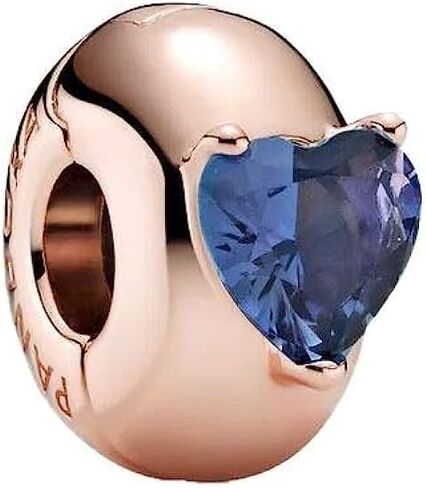 PANDORA Blue Heart Solitaire Clip Charm in Saudi Arabia