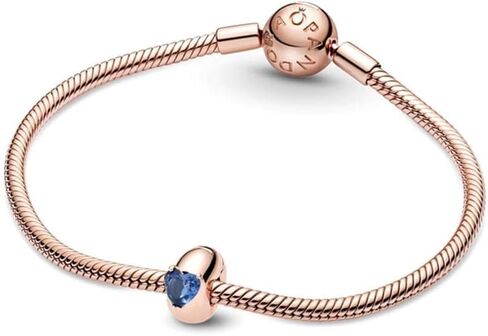 PANDORA Blue Heart Solitaire Clip Charm in Saudi Arabia