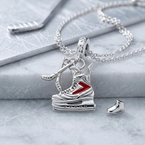Hockey Charms Sport Charms for Bracelet Sports Jewelry Gifts for Women in Saudi Arabia