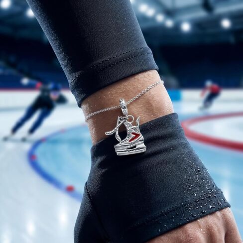 Hockey Charms Sport Charms for Bracelet Sports Jewelry Gifts for Women in Saudi Arabia
