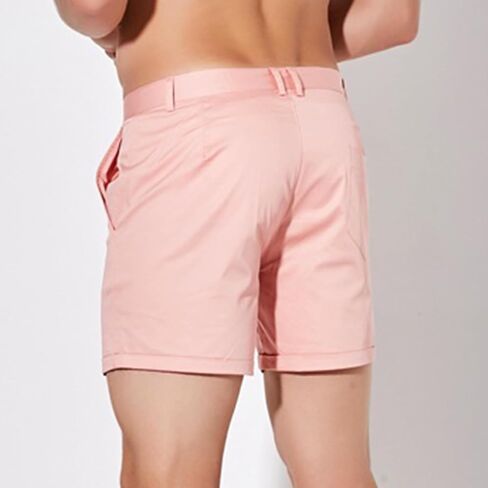 Oymyakon Mens Slim Fit 5 Inch Inseam Chino Shorts Cotton Stretch Golf Shorts Summer Casual Short Shorts with Pockets in Saudi Arabia