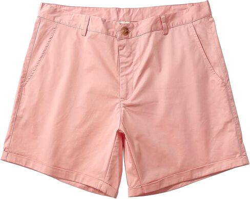 Oymyakon Mens Slim Fit 5 Inch Inseam Chino Shorts Cotton Stretch Golf Shorts Summer Casual Short Shorts with Pockets in Saudi Arabia