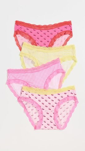 Stripe & Stare Women's Original Knickers Four Pack in Kuwait