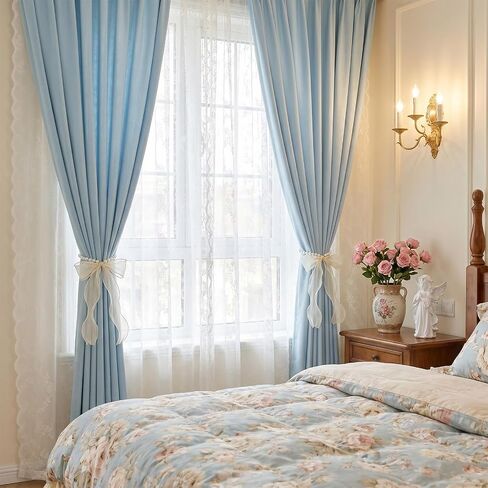 4 PCS Pearl Curtain Tiebacks, Summer DIY Pearl Lace Bow Curtain Tiebacks, French Decorative Curtains Holdbacks for Home Bedroom Offices Dining Rooms Wedding Party Decoration in Saudi Arabia