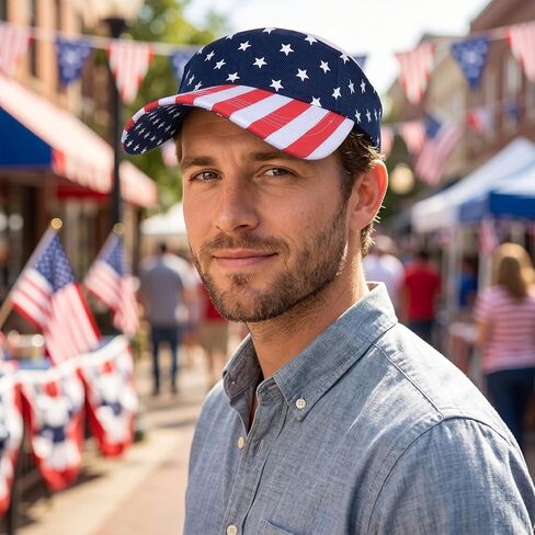 2Pcs 4th of July Patriotic Sun Visors Hats for Women UV Protection, Red White Blue Star Visor Hat, Summer Outdoor Sports Golf Tennis Travel Caps in Saudi Arabia