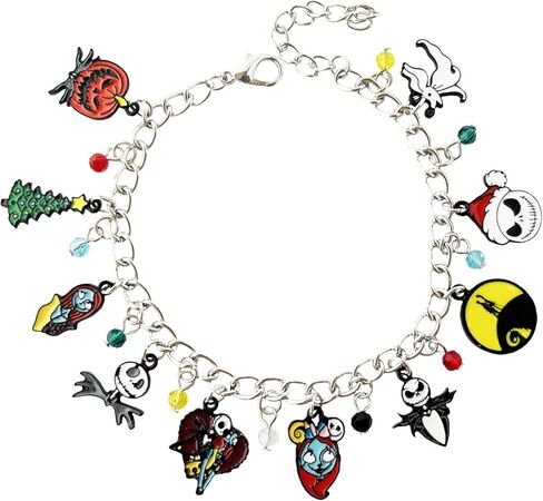 Horror Metal Nightmar Before Christmas Bracelet for Woman Men in Kuwait