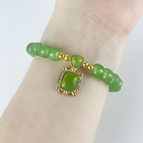 Retro Synthetic Red Agate Bead Bracelet for Luck, Unisex Design, Thoughtful Gift for Family & Friends in Kuwait