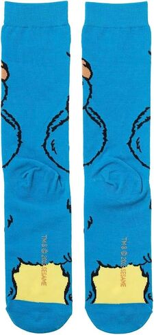 TCB Creations Cookie Lover Cartoon Monster 360-Degree Graphic Print Crew Socks in Saudi Arabia