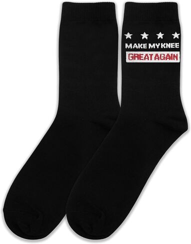 "Make My Knee Great Again Knee Recovery Socks - Funny Support Gift for Surgery Patients & Athletes.(110) in Saudi Arabia