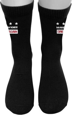 "Make My Knee Great Again Knee Recovery Socks - Funny Support Gift for Surgery Patients & Athletes.(110) in Saudi Arabia