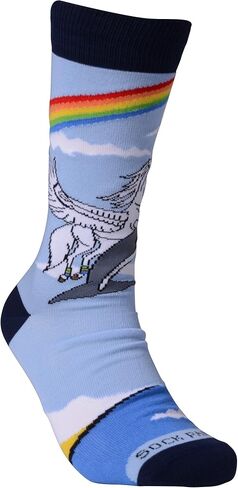 Sock Panda Unicorn Riding a Dolphin from the (Adult Large) in Saudi Arabia