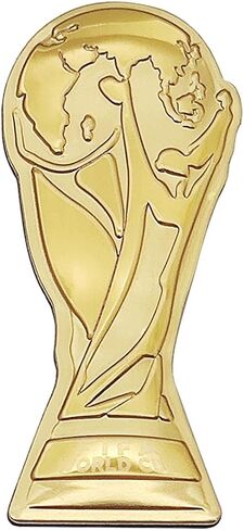 Official 2026 FIFA World Cup Edition - 45mm 2D Trophy Pin - Timeless Collector’s Item - Premium Aluminum Alloy - Built to Last - Perfect for any Clothing, Hats, Bags, and Displays in Saudi Arabia