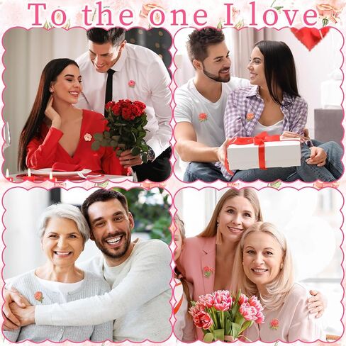 Tondiamo 24/54 قطعة زهرة سبيكة المينا دبابيس الأزهار بروش التلبيب دبوس لربيع حفلة عيد ميلاد لصالح النساء المجوهرات هدية in Kuwait