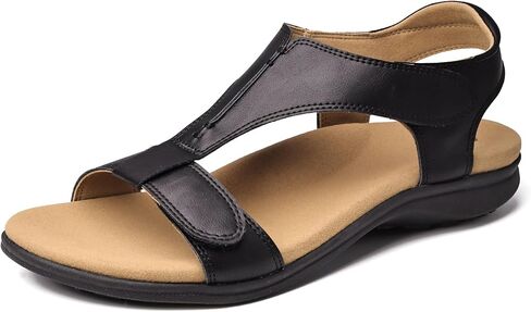 Merking Women's Arch Support Slides Sandals Orthotic Comfortable Open - Toe Summer Flat Shoes for Casual Walking in Saudi Arabia