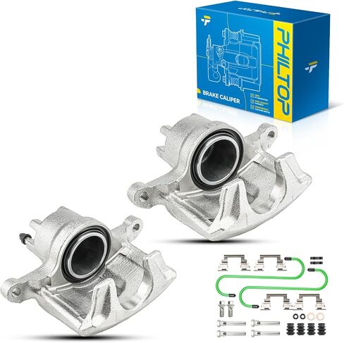 PHILTOP Front Brake Caliper Compatible with 2007-2017 Patriot, 2007-2017 Compass, 2008-2014 Avenger, 2011-2023 Outlander Sport, 2011-2014 200, 2007-2020 Outlander, 18-5032, 18-5033 in Saudi Arabia
