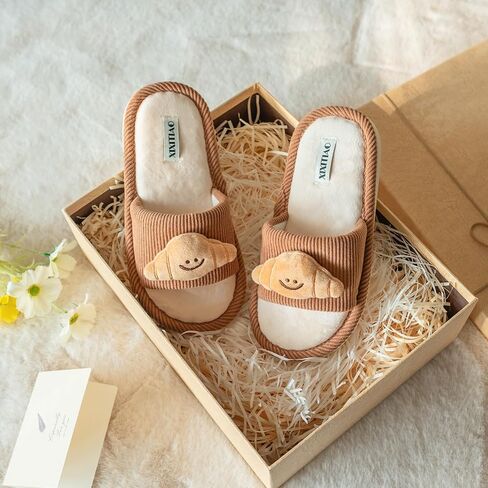 XIXITIAO Cute House Slippers for Women Men Indoor Cozy Memory Foam Slip On Open Toe Slippers Funny Comfy Cartoon Slippers in Saudi Arabia