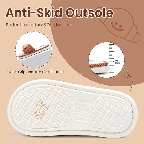 XIXITIAO Cute House Slippers for Women Men Indoor Cozy Memory Foam Slip On Open Toe Slippers Funny Comfy Cartoon Slippers in Saudi Arabia