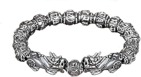 Vanski Feng Shui Pi Xiu/Pi Yao Prosperity Bracelet 10mm Natural Bead Bracelet Attract Wealth and Good Luck in Saudi Arabia
