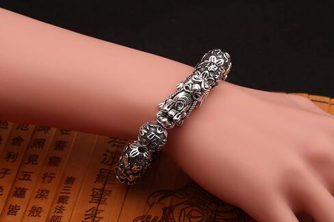 Vanski Feng Shui Pi Xiu/Pi Yao Prosperity Bracelet 10mm Natural Bead Bracelet Attract Wealth and Good Luck in Saudi Arabia