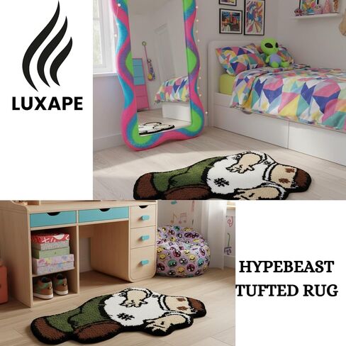 Peter Griffin Rug Character Fun Rugs - Peter Handmade & Premium- 32in (80cm) - Griffin_Hypebeast Decor - Hypebeast Room - Living Room, Bedroom, Door mat - Aesthetic Decor Rugs in Saudi Arabia
