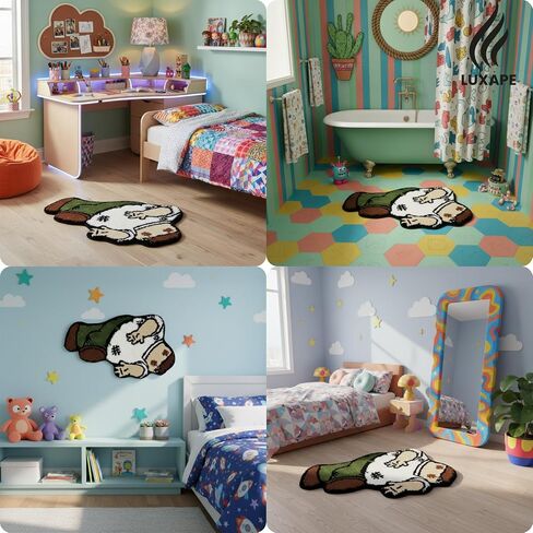 Peter Griffin Rug Character Fun Rugs - Peter Handmade & Premium- 32in (80cm) - Griffin_Hypebeast Decor - Hypebeast Room - Living Room, Bedroom, Door mat - Aesthetic Decor Rugs in Saudi Arabia