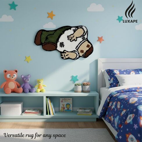 Peter Griffin Rug Character Fun Rugs - Peter Handmade & Premium- 32in (80cm) - Griffin_Hypebeast Decor - Hypebeast Room - Living Room, Bedroom, Door mat - Aesthetic Decor Rugs in Saudi Arabia