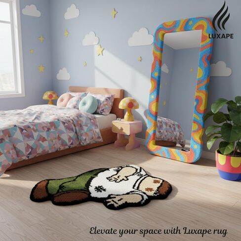 Peter Griffin Rug Character Fun Rugs - Peter Handmade & Premium- 32in (80cm) - Griffin_Hypebeast Decor - Hypebeast Room - Living Room, Bedroom, Door mat - Aesthetic Decor Rugs in Saudi Arabia