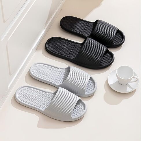 Foldable Travel Slippers for Women Men Packable Portable Shower Slides Lightweight Non Slip Open Toe Bathroom Quick Dry Hotel Spa Dorm Beach Pool Outdoor Business Trip Easy Storage Carry Pouch in Saudi Arabia