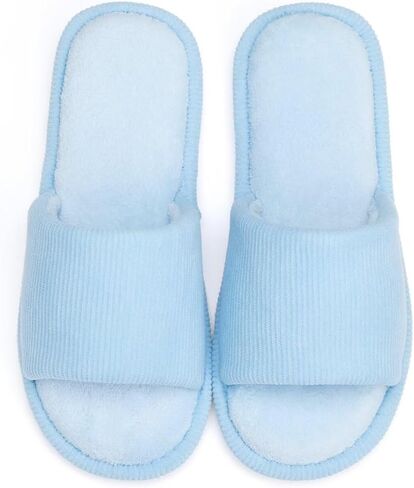 NineCiFun Women's Open-toe House Slippers Memory Foam Indoor Slipper Slides Cute Summer Home Shoes for Women in Saudi Arabia