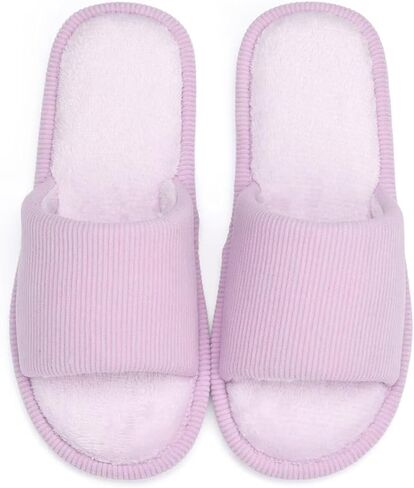 Open-toe Ladies House Slippers for Women Memory Foam in Saudi Arabia