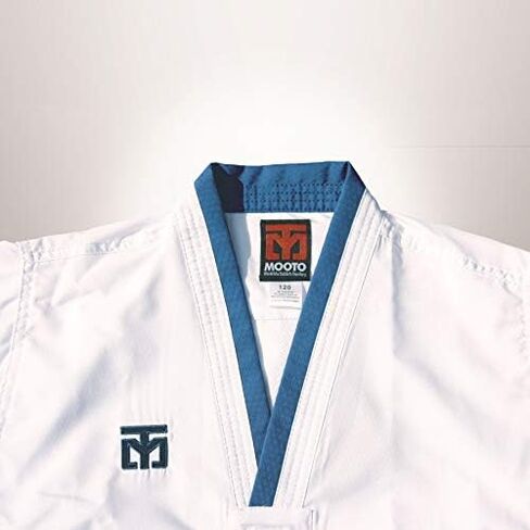 MOOTO Korea Taekwondo Summer Uniform TKD Dobok (150(140-150cm)(4.59-4.92ft)) in Saudi Arabia