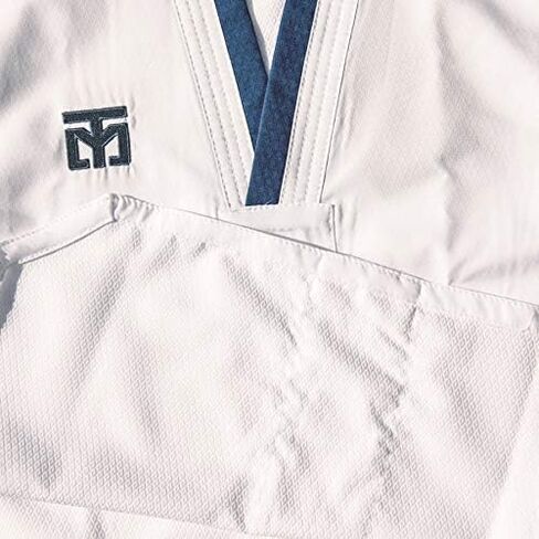 MOOTO Korea Taekwondo Summer Uniform TKD Dobok (150(140-150cm)(4.59-4.92ft)) in Saudi Arabia