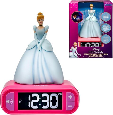 LEXiBOOK, Super Mario, Yoshi Nightlight Alarm Clock, Sounds and Melodies, LCD Backlit Screen, Luminous, Snooze, Red/Green, RL800NI1 in Saudi Arabia