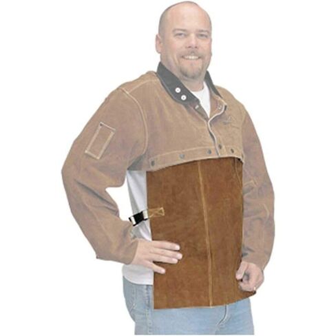 Black Stallion 24In Side Split Cowhide Leather Welding Bib in Saudi Arabia