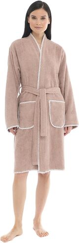 Robes for Women, 100% Turkish Cotton Womens Robe, Luxury, Terry Cloth Long Spa Bathrobe in Saudi Arabia