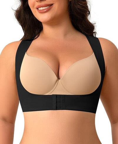 DERCA Posture Corrector for Women Chest Brace Push Up Back Support Bra Shaper Sleeveless Shapewear Tops in Saudi Arabia