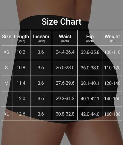 HIGORUN Mid Rise Biker Shorts with Pocket 3.6 Inseam Workout Booty Shorts Hidden Scrunch Gym Shorts for Women in Saudi Arabia