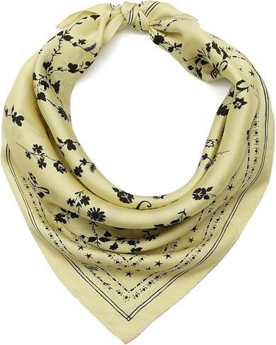 منديل حريري Fleur De Lis للسيدات من AllSaints، إكسسوار أنيق وخفيف الوزن in Kuwait