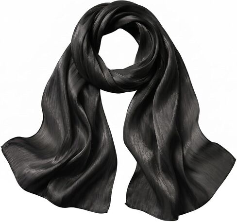 Fumwase Women Hijab Head Scarf Lightweight Long Scarves Smooth Shawls and Wraps for Evening Wedding in Saudi Arabia