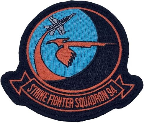 VFA-94 Shrikes Squadron Patch – with Hook and Loop in Kuwait